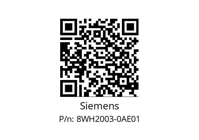   Siemens 8WH2003-0AE01