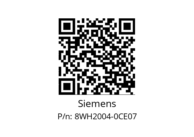   Siemens 8WH2004-0CE07