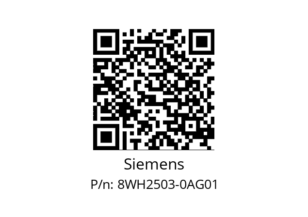   Siemens 8WH2503-0AG01