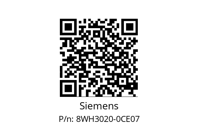   Siemens 8WH3020-0CE07