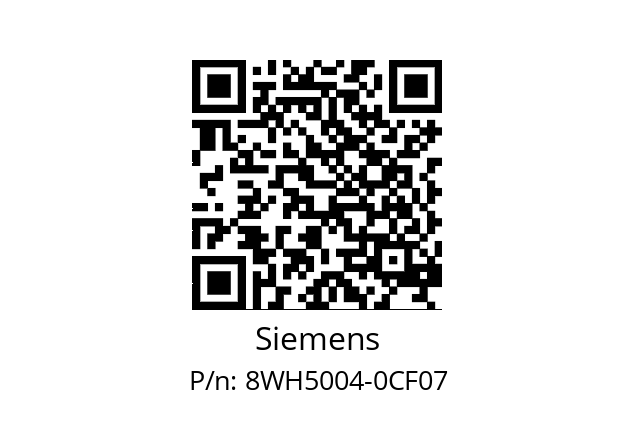   Siemens 8WH5004-0CF07