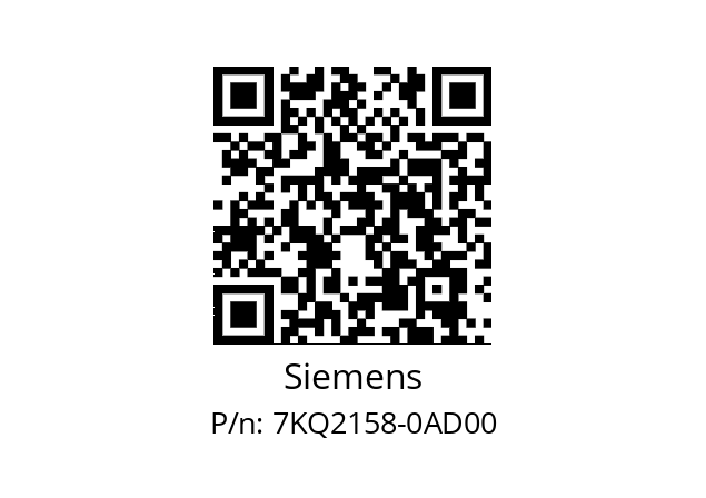   Siemens 7KQ2158-0AD00