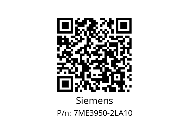   Siemens 7ME3950-2LA10