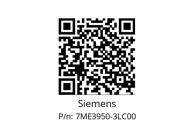   Siemens 7ME3950-3LC00