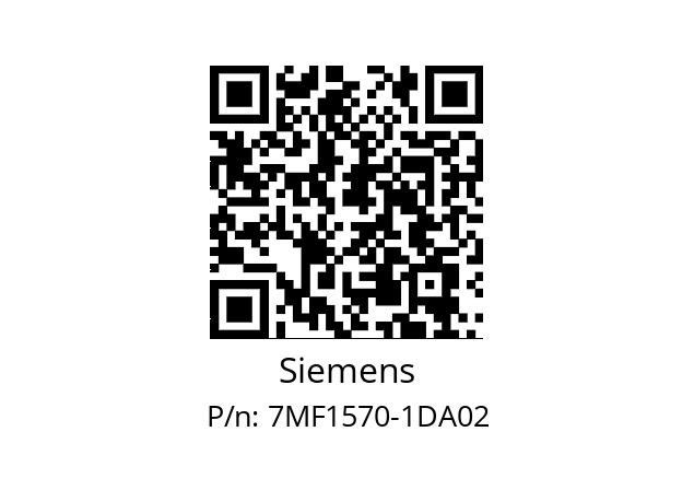   Siemens 7MF1570-1DA02