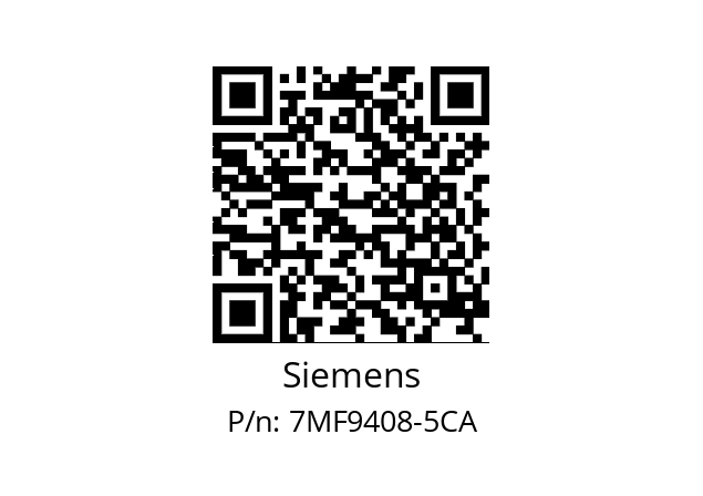   Siemens 7MF9408-5CA