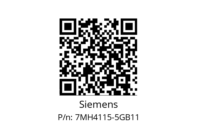   Siemens 7MH4115-5GB11