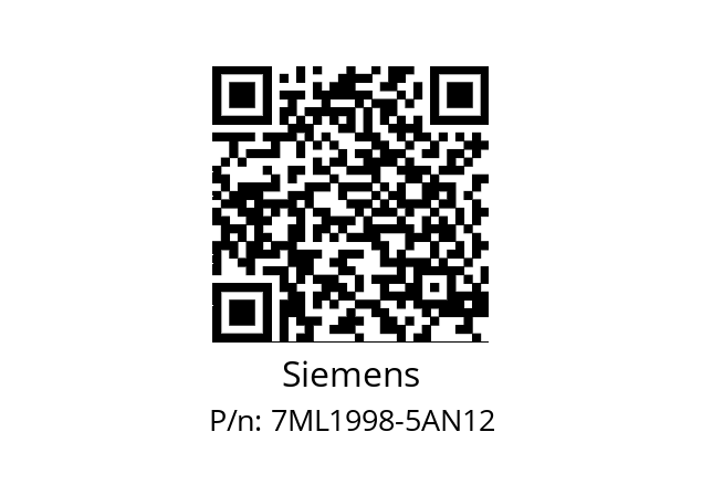   Siemens 7ML1998-5AN12