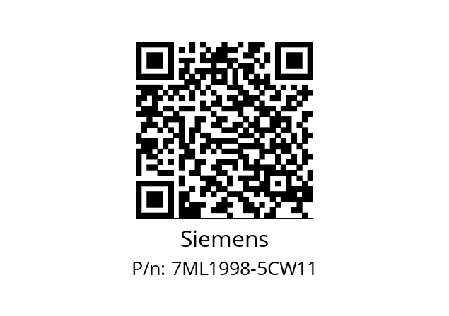   Siemens 7ML1998-5CW11