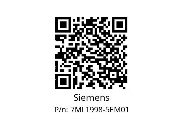   Siemens 7ML1998-5EM01