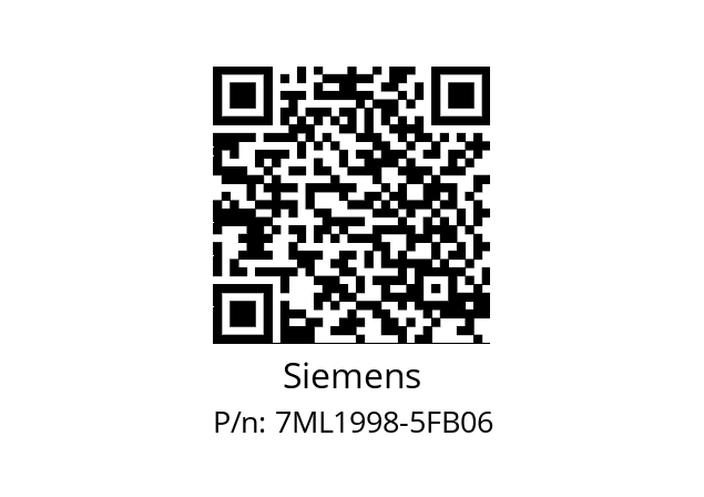   Siemens 7ML1998-5FB06