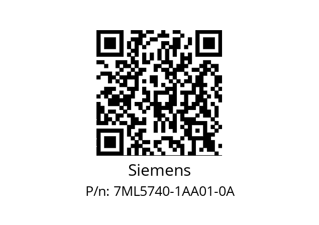   Siemens 7ML5740-1AA01-0A