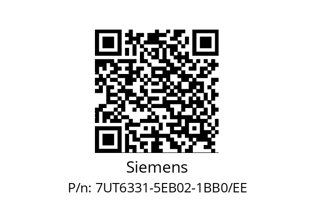   Siemens 7UT6331-5EB02-1BB0/EE