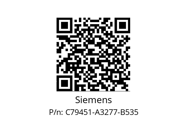   Siemens C79451-A3277-B535