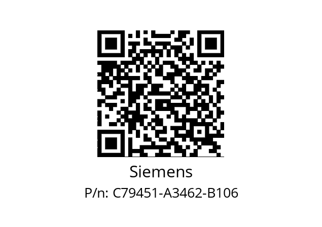   Siemens C79451-A3462-B106