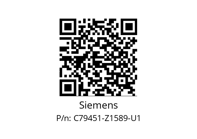   Siemens C79451-Z1589-U1