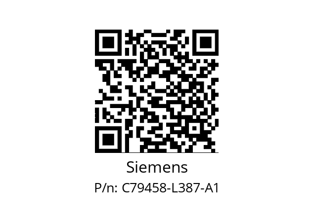   Siemens C79458-L387-A1