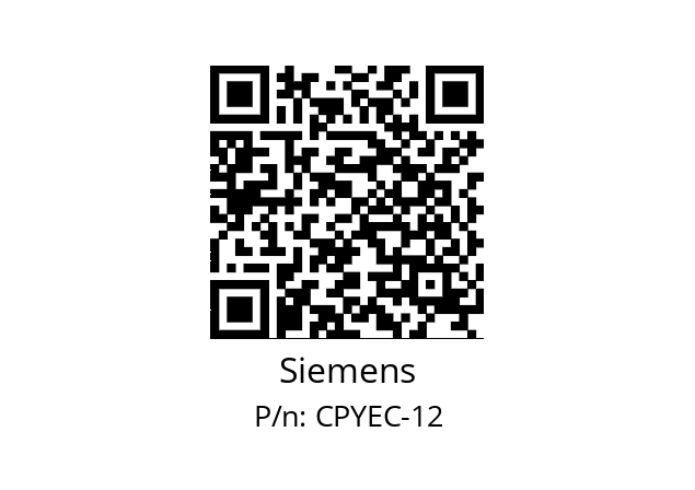   Siemens CPYEC-12