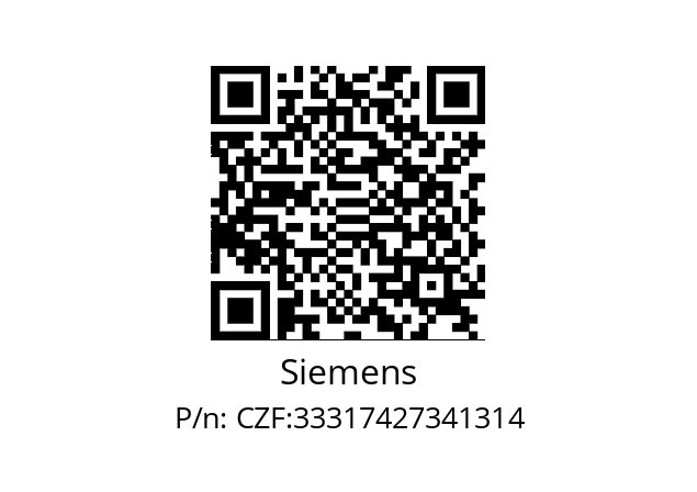   Siemens CZF:33317427341314