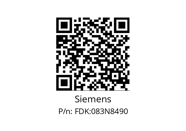   Siemens FDK:083N8490