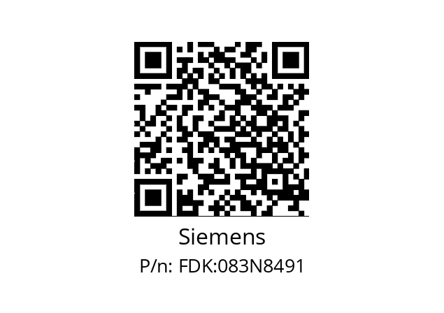   Siemens FDK:083N8491