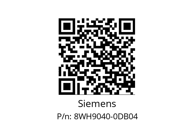   Siemens 8WH9040-0DB04