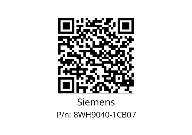   Siemens 8WH9040-1CB07