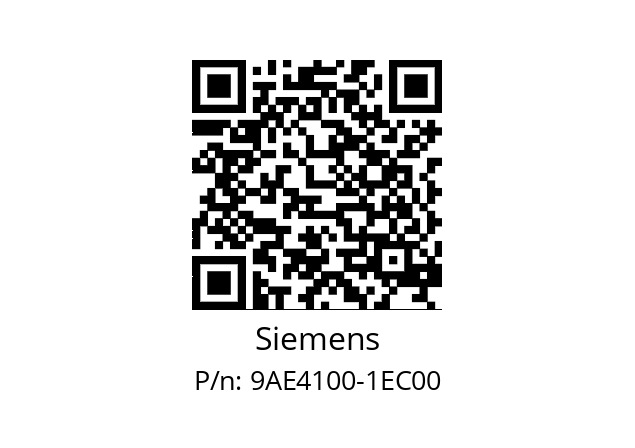   Siemens 9AE4100-1EC00