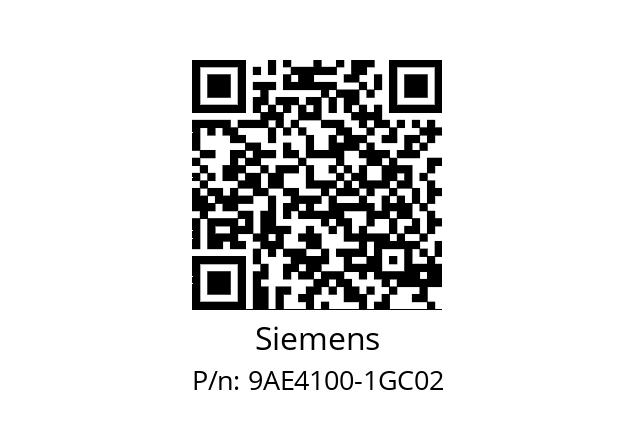   Siemens 9AE4100-1GC02