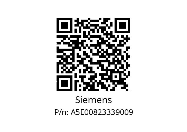   Siemens A5E00823339009