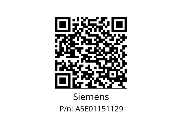   Siemens A5E01151129