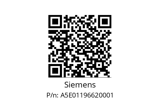   Siemens A5E01196620001