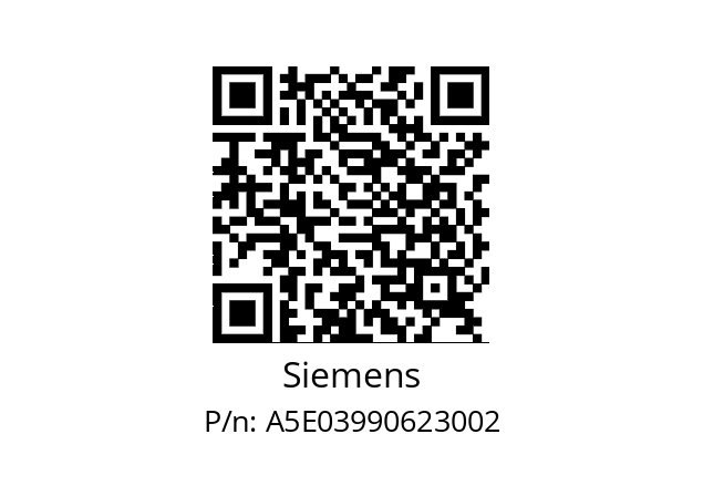   Siemens A5E03990623002