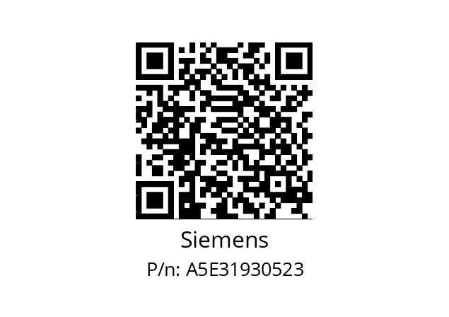   Siemens A5E31930523