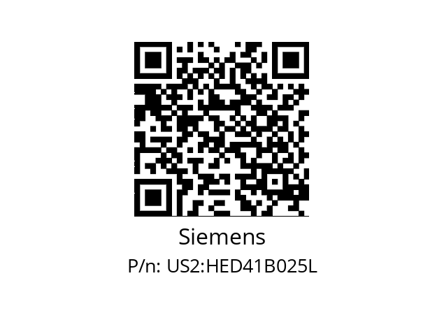   Siemens US2:HED41B025L