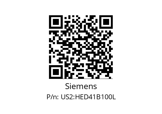   Siemens US2:HED41B100L