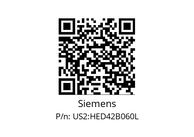   Siemens US2:HED42B060L