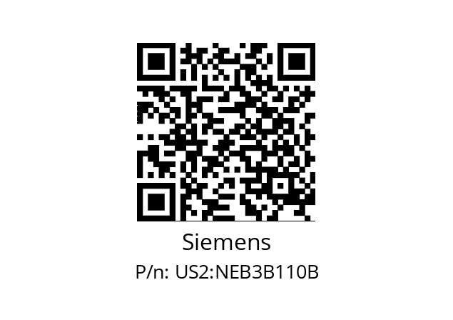   Siemens US2:NEB3B110B