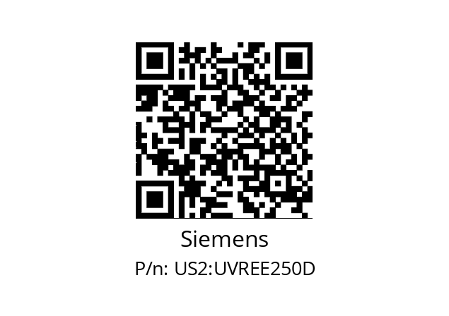   Siemens US2:UVREE250D