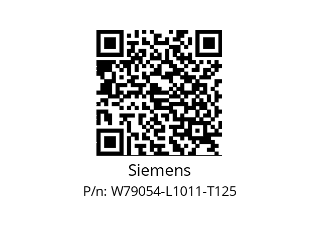   Siemens W79054-L1011-T125