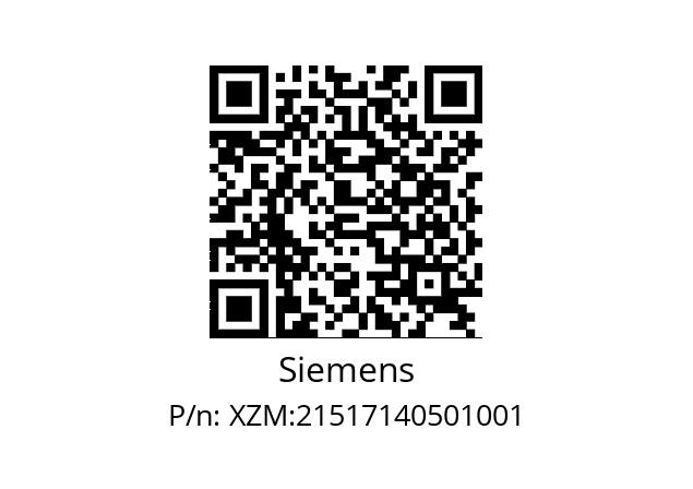   Siemens XZM:21517140501001