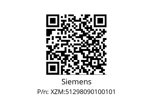   Siemens XZM:51298090100101