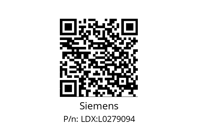   Siemens LDX:L0279094