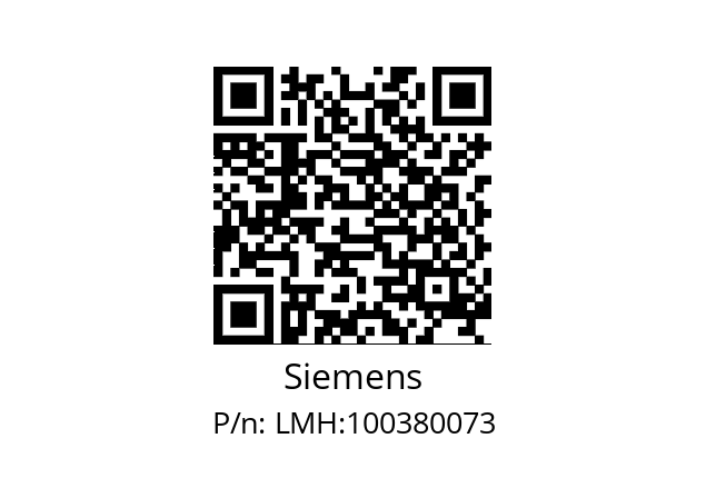   Siemens LMH:100380073