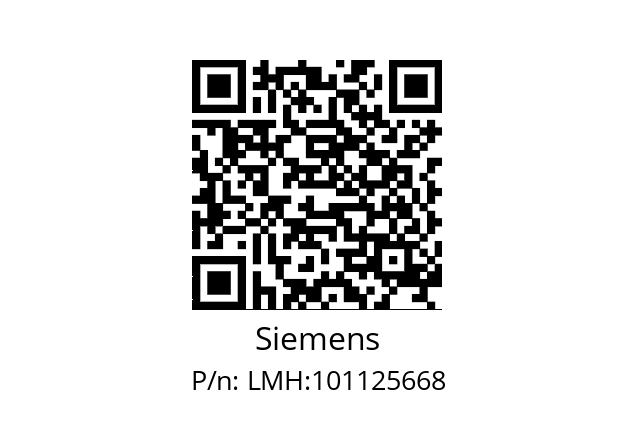   Siemens LMH:101125668