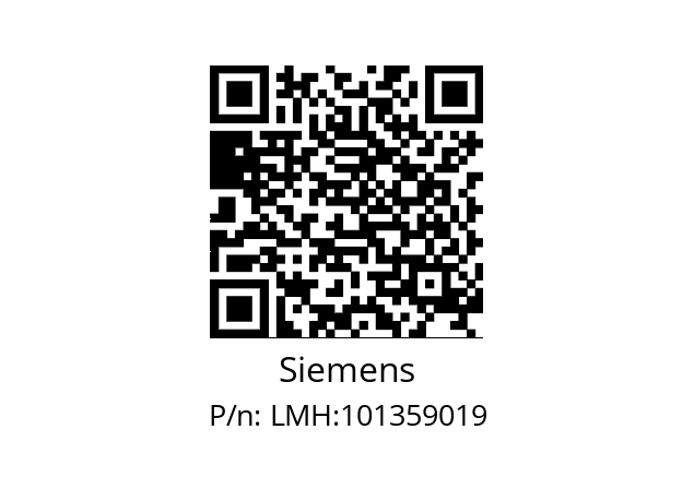   Siemens LMH:101359019