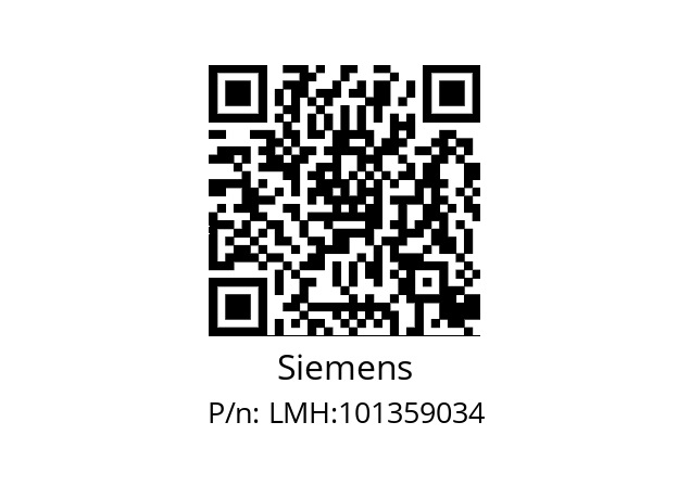   Siemens LMH:101359034