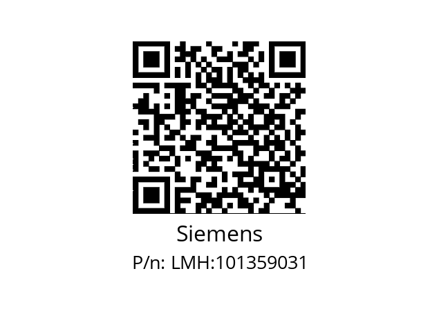   Siemens LMH:101359031