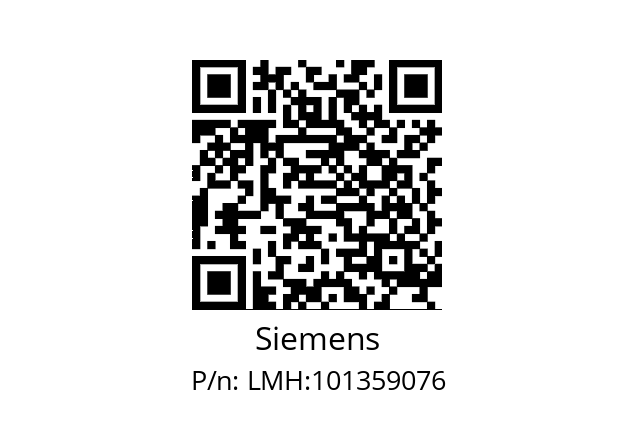   Siemens LMH:101359076