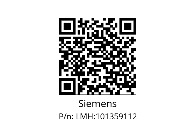   Siemens LMH:101359112